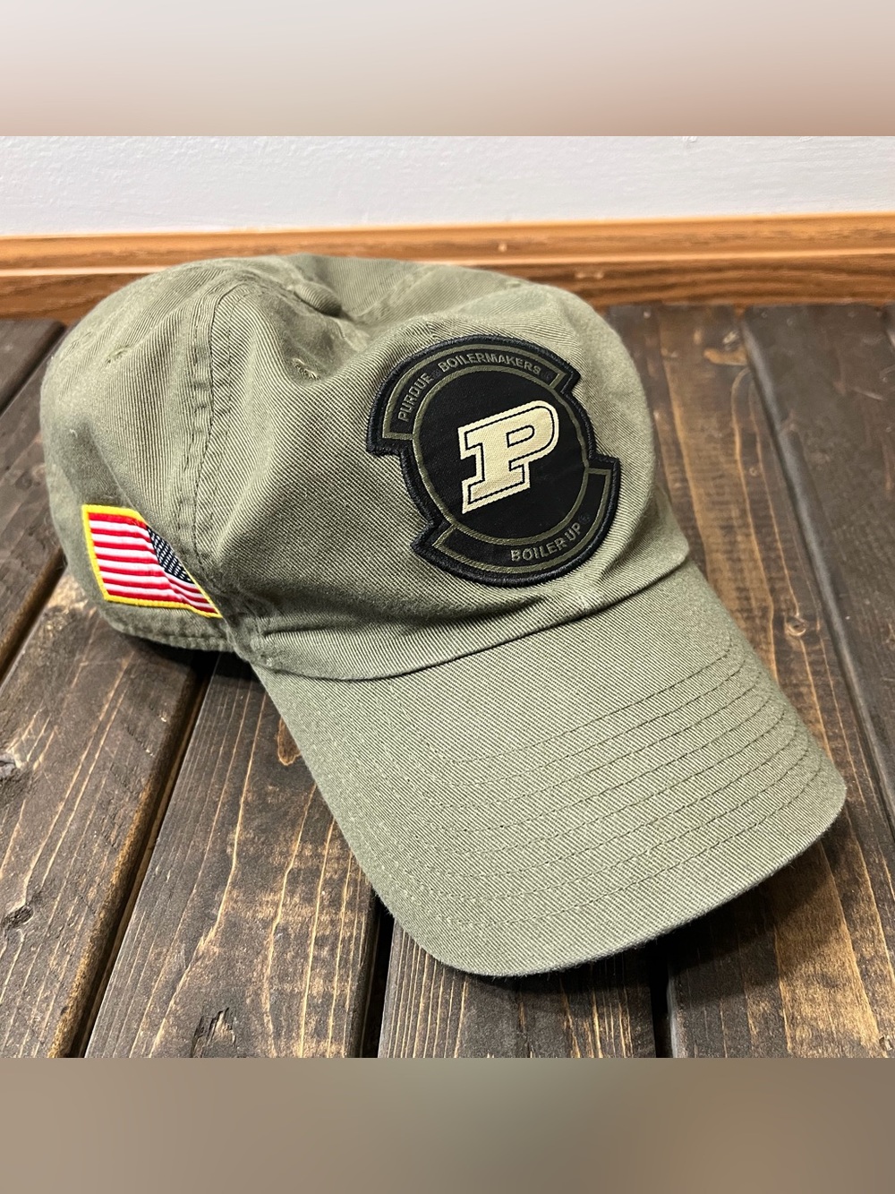 Purdue Boilermakers Nike Hat Baseball Cap Adjustable OSFM Dri-Fit Military Camo